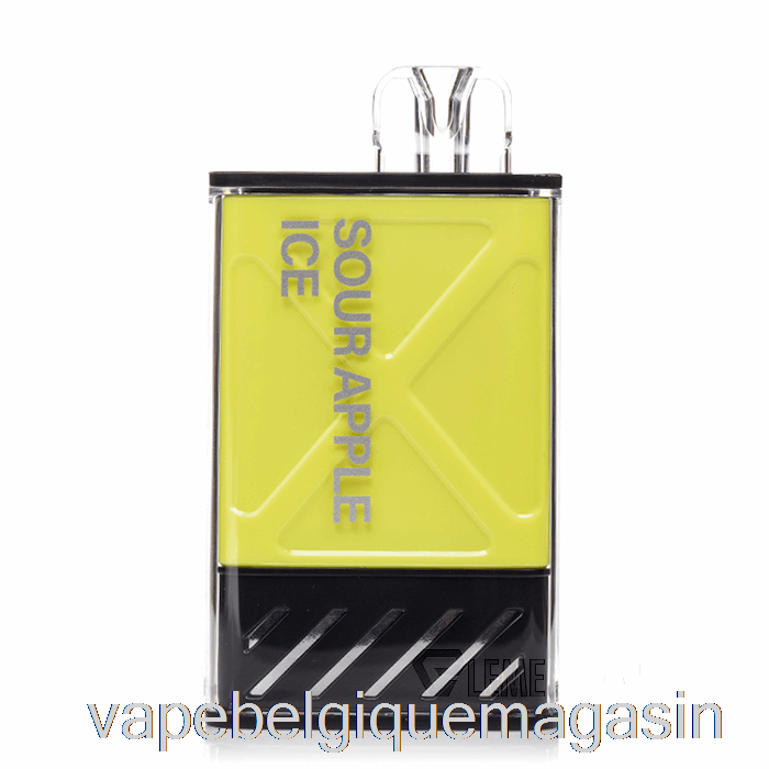 Vape Juice Instabar Ultra 12000 Glace à La Pomme Aigre Jetable